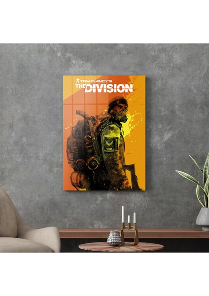 Cam Tablo Gamer The Division 30X40 cm modelleri