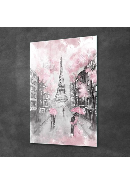 Cam Tablo Yağlı Boya Paris Eyfel 70X100 cm fiyatları