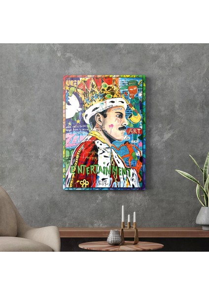 Cam Tablo Pop Art Queen 70X100 cm modelleri