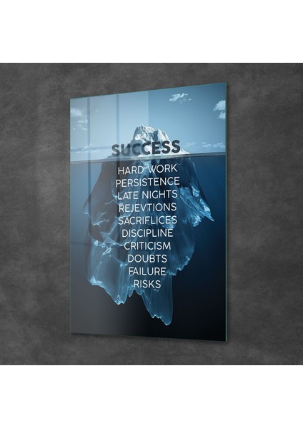 Cam Tablo Ofisinize Özel Success 70X100 cm fiyatları
