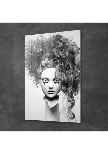 Cam Tablo Hook Girl 70X100 cm