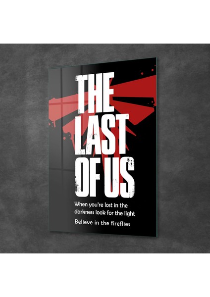 Cam Tablo The Last Of Us Believe Firefly 70X100 cm