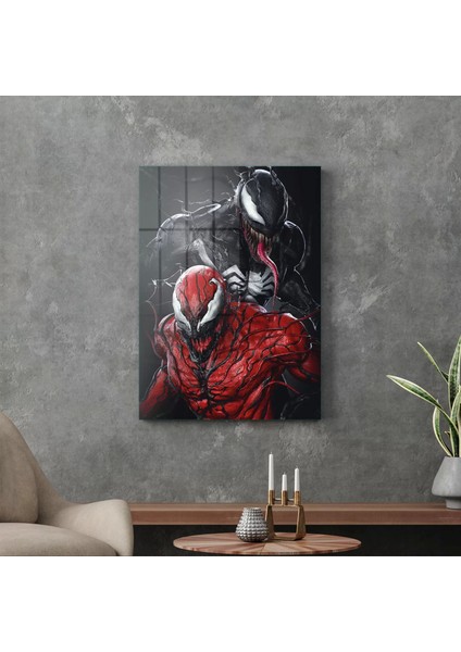 Cam Tablo Venom Vs Carnage 70X100 cm