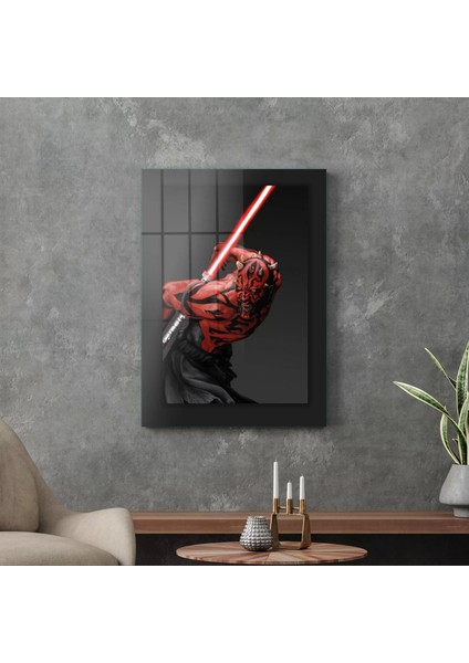 Cam Tablo Star Wars Darth Maul 70X100 cm modelleri
