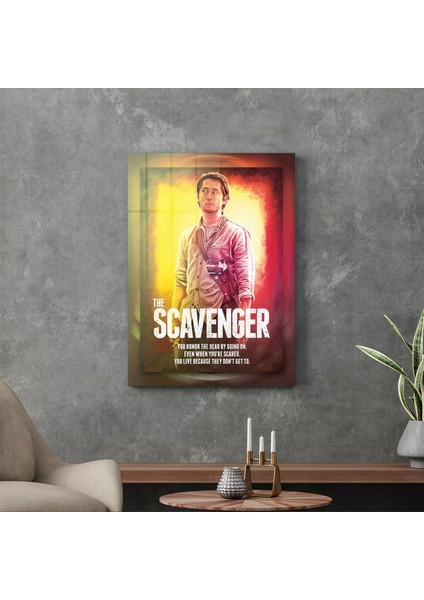 Cam Tablo Walking Dead The Scavenger 70X100 cm modelleri