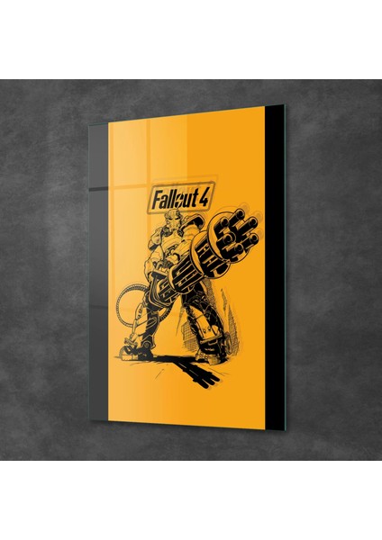 Cam Tablo Fallout 4 70X100 cm fiyatları
