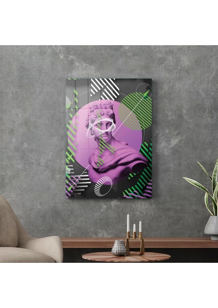 Cam Tablo Modern Pop Art 70X100 cm