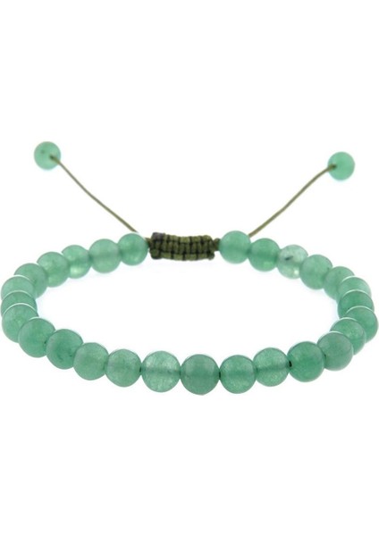 Sertifikalı Yeşil Aventurin Orjinal ( Taşlar) Doğaltaş Bileklik - 8mm fiyatları