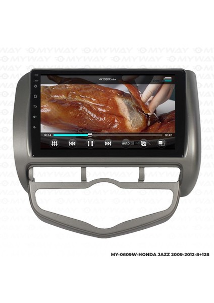 Honda Jazz Android 12 Multimedya Carplay 4gb RAM+64GB HDD 2009-2012 Navigasyon Ekran