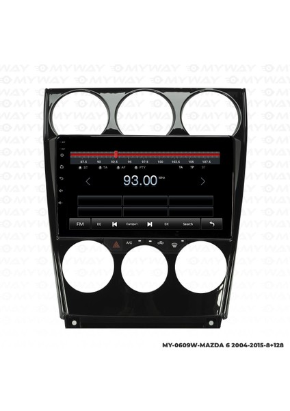 Mazda 6 Android 12 Multimedya Carplay 4gb RAM+64GB HDD 2004-2015 Navigasyon Ekran fırsatları