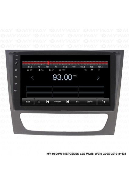 Mercedes Cls W219 Android 12 Multimedya Carplay 4gb RAM+64GB HDD Navigasyon Ekran