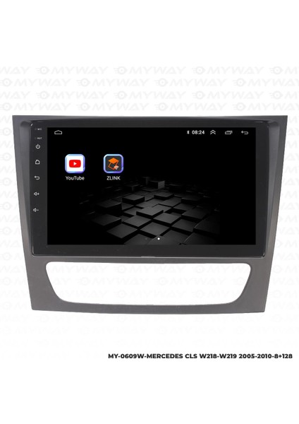 Mercedes Cls W219 Android 12 Multimedya Carplay 4gb RAM+64GB HDD Navigasyon Ekran