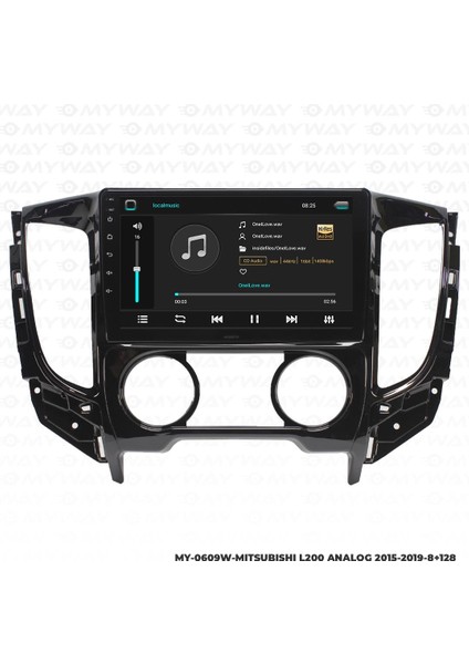 Mitsubishi L200 Android 12 Multimedya Carplay 4gb RAM+64GB HDD Analog Navigasyon Ekran fiyatları