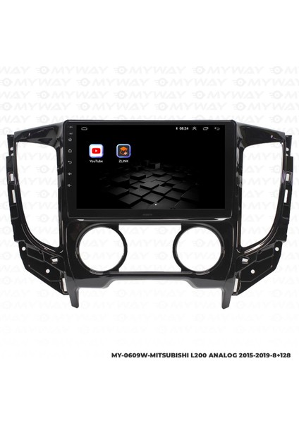 Mitsubishi L200 Android 12 Multimedya Carplay 4gb RAM+64GB HDD Analog Navigasyon Ekran indirimleri