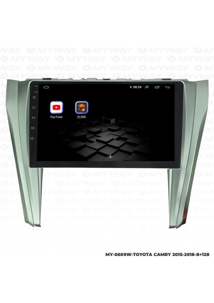 Toyota Camry Android 12 Multimedya Carplay 4gb RAM+64GB HDD Navigasyon Ekran indirimleri