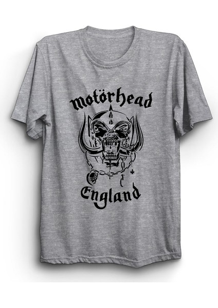 Motörhead, England, Classical Logo, Rock Metal Grup Tişörtü