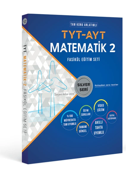 Tandem Yayınları Silver Seri Tam Konu Anlatımlı TYT-AYT Matematik-2 Fasikül Eğitim Seti