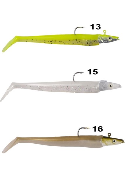 Snake Shad 12CM 16GR (2+2ADET - #15