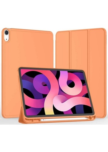 Apple iPad 10 Nesil 10.9 2022 Uyumlu Premium Smart 360 Kalem Yuvalı Kapaklı Kılıf