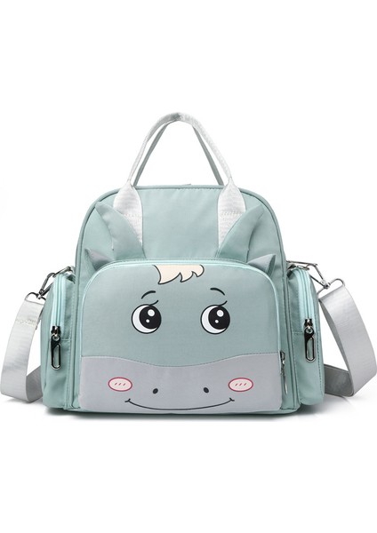 Dışarı Çıkmak Için Çok Işlevli Saklama Alanına Sahip Büyük Kapasiteli Anne Ve Bebek Çantası Sırt Çantası (Yurt Dışından)