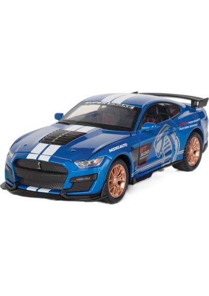 Alaşım Araba Modeli Özel Mustang Viper Gt500 Oyuncak Akülü Araba (Yurt Dışından)