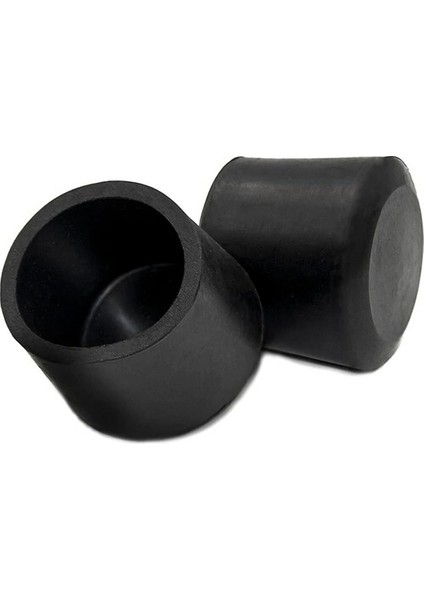 21 mm 16 Adet Pvc Sandalye Profil Ayak Pabucu Sessiz Yumuşak – Siyah