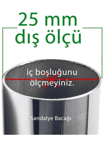 25 mm 16 Adet Pvc Masa Sandalye Profil Ayak Pabucu Sessiz Yumuşak Zemin Koruyucu Beyaz
