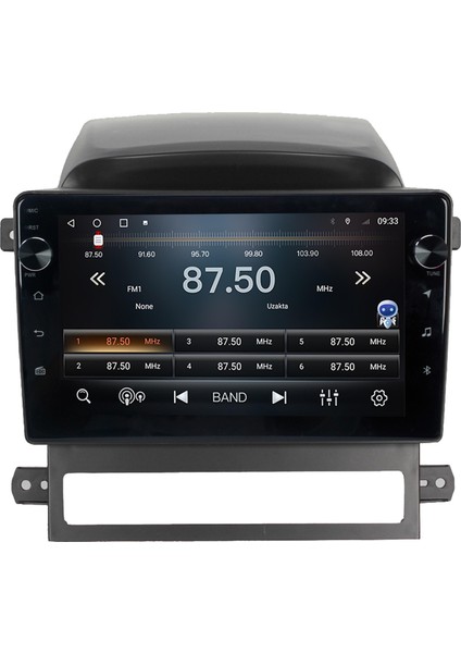 Chevrolet Captiva Android Multimedya Carplay Oem 4bg RAM+64GB HDD 2009-2012 Navigosyan Tuşlu Ekran