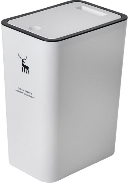 Kapaklı Ev Tipi Çatlak Tuvalet Itme Tipi Depolama Kovası İle Çöp Tenekesi (Yurt Dışından)