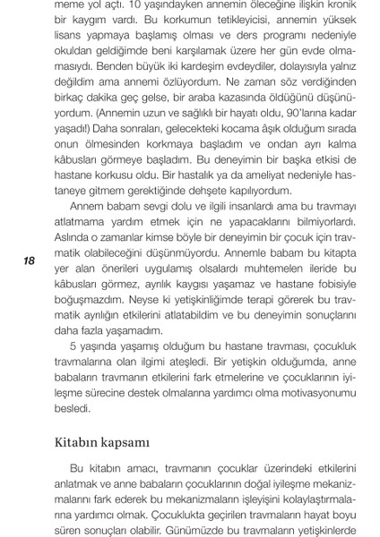 Travma Yaşayan Çocuğunuzu Iyileştirmek – Aletha J.Solter