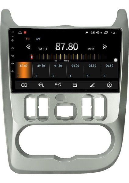 Dacia Logan Android 13 Multimedya Carplay 4gb RAM+64GB HDD 2010-2013 Navigasyon Ekran