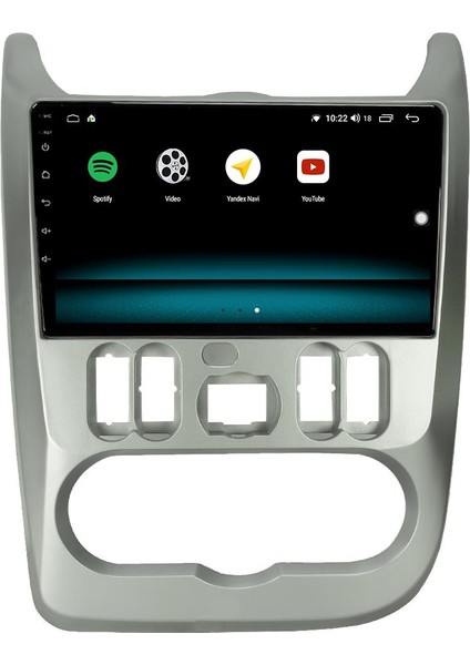 Dacia Logan Android 13 Multimedya Carplay 4gb RAM+64GB HDD 2010-2013 Navigasyon Ekran