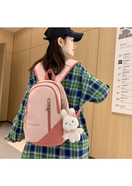 Genmaisiquanjia'nın Bayan Ortaokul Öğrencileri Için Yeni Naylon Basit, Her Şeye Uygun, Hafif Seyahat Okul Çantası (Yurt Dışından) fiyatları