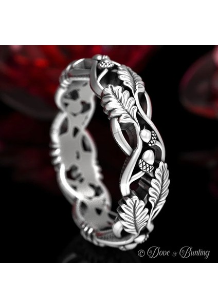 Kişiselleştirilmiş Retro Tarzı Edebi Mori Dikenli Moda Yüzüğü Bölümü (Yurt Dışından) modelleri