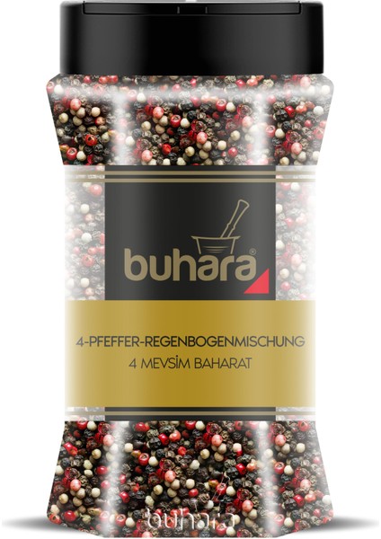 4 Mevsim Karışık Biber Tane 110 gr Pet
