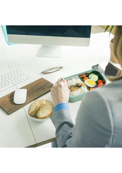 Horly Iki Katlı Paslanmaz Çelik Kolay Kilitlenir Sefer Tası (Lunch Box)