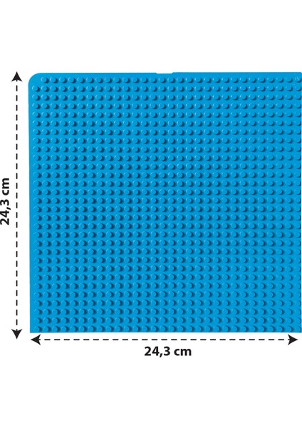 Creative Games  classic Uyumlu Zemin Mavi 24x24 cm