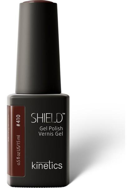 Shield Gel Polish Kalıcı Oje Alluring Brown 410 15ml