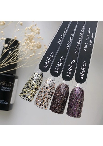 Shield Gel Polish Kalıcı Oje A Bit Of A Devil 449 15ml