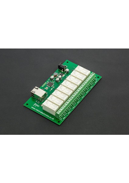 Ethernet Kontrollü 8 Kanal 16A Röle Standart