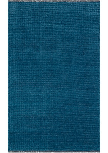 Capri Cpr 01 Navy Hav Toz Vermez Kaymaz Kolay Kullanımlı Yıkanabilir Düz Renk Kilim