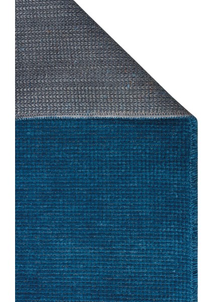 Capri Cpr 01 Navy Hav Toz Vermez Kaymaz Kolay Kullanımlı Yıkanabilir Düz Renk Kilim fiyatları
