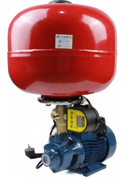 TAZYIK-33D 3 Kat 3 Daire Dijital Akıllı Hidrofor - Otomatik Su Pompası