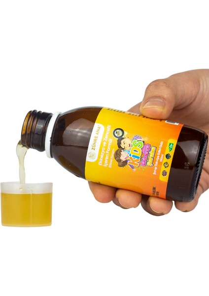 Kids Ekinezya Şurubu Çocuklar Için Ekinezya ve Zencefil Içeren Şurup 150 ml