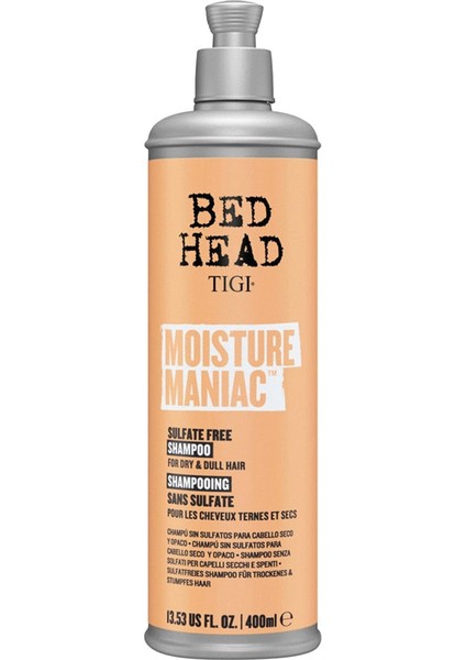 Bed Head Moisture Maniac Nemlendirici Şampuan 400 ml