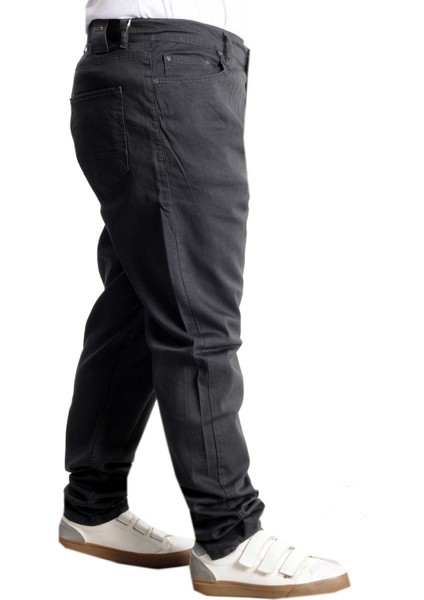 Büyük Beden Pantolon Kot Klasik Focus 23922 Füme modelleri