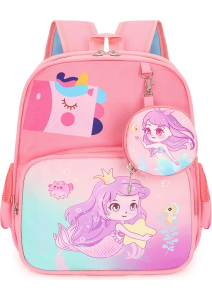 Karikatür Anime Pony Denizkızı Çocuk Okul Çantası (Yurt Dışından)