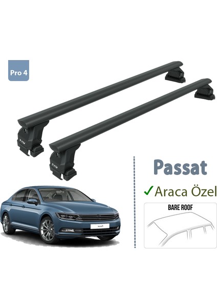 Volkswagen Passat B8 Portbagaj Taşıyıcı Ara Atkisi 2015- Sonrası Siyah fiyatları