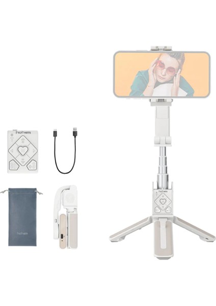 Isteady Q Cep Telefonları Için Uzatılabilir Çubuklu Stabilizer Gimbal