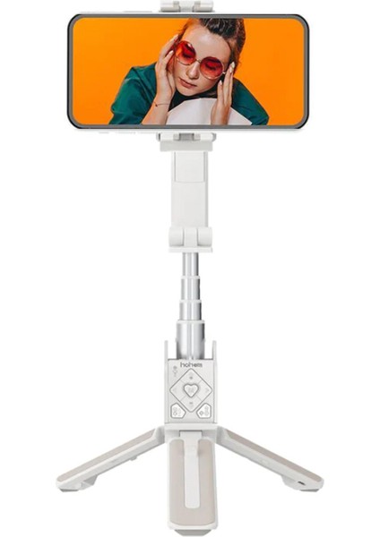 Isteady Q Cep Telefonları Için Uzatılabilir Çubuklu Stabilizer Gimbal